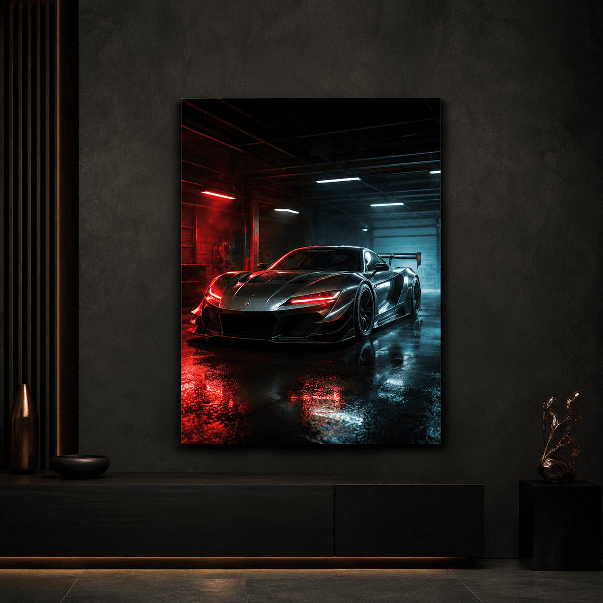 Automotive metal wall art collection by AWSM Prints