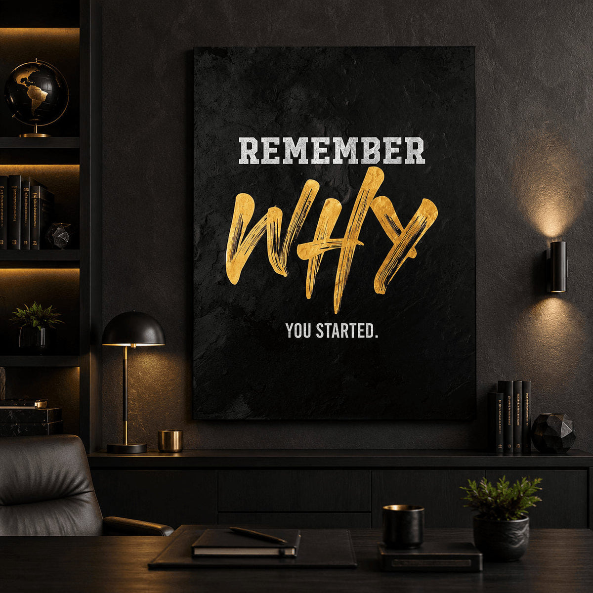 Motivational metal wall art collection by AWSM Prints