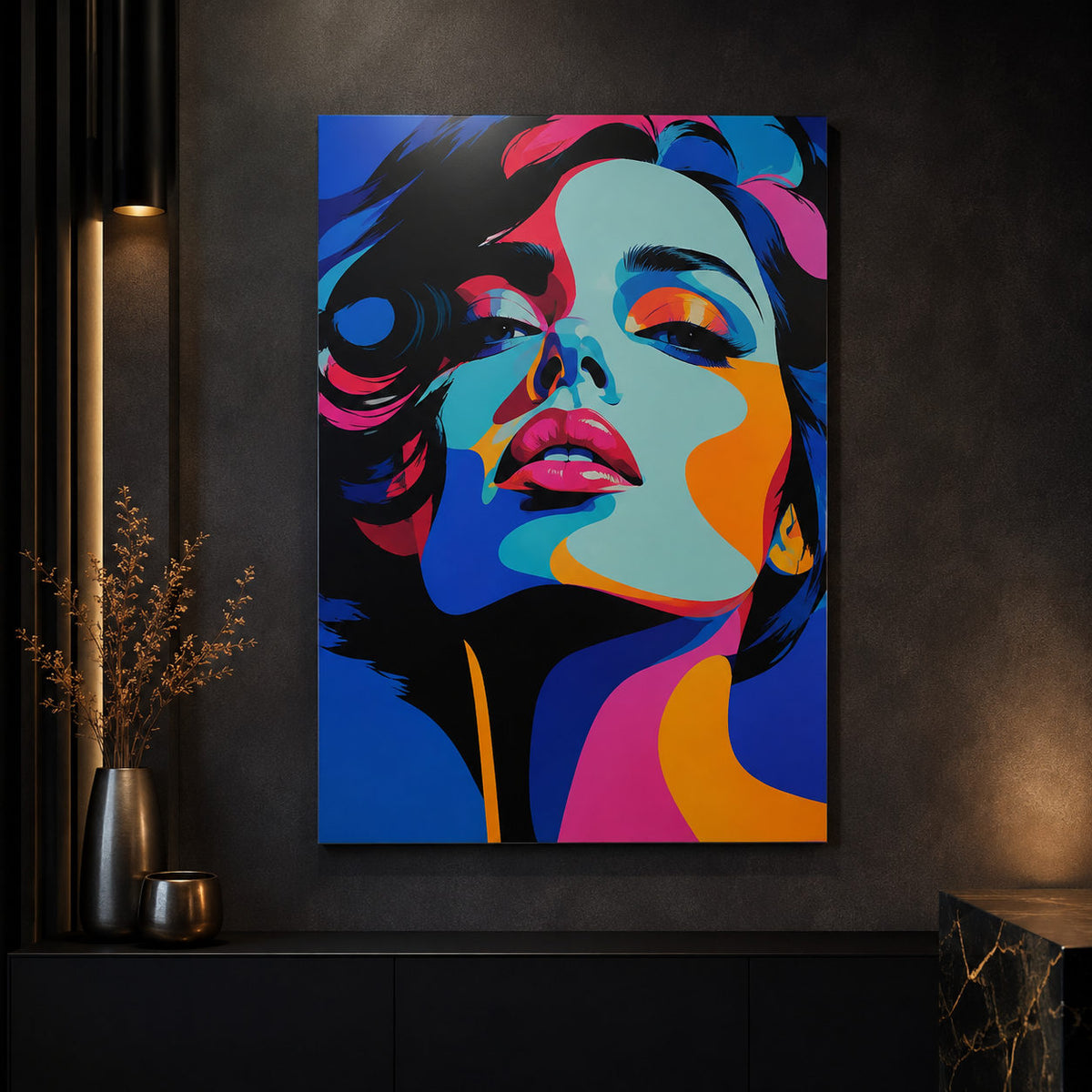Pop Art metal wall art collection by AWSM Prints