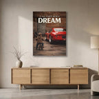 Motivations-Metallbild „Alles beginnt mit einem Traum“ – hochwertiges Aluminium-Wandbild, Produktbild 8