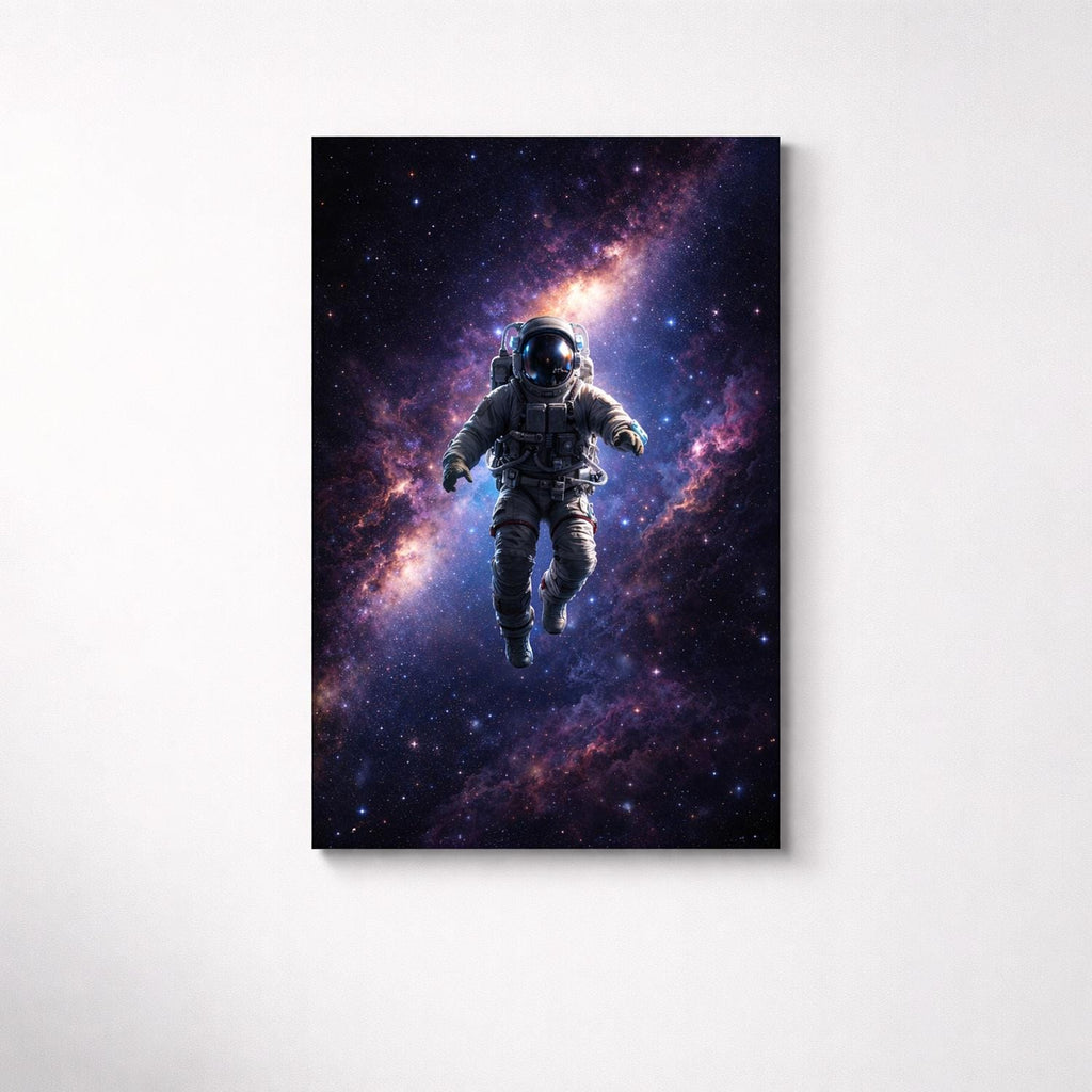 Astronaut Galaxy Metal Wall Art – premium aluminum metal wall art, product image 3