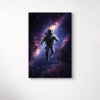 Astronaut Galaxy Metal Wall Art – premium aluminum metal wall art, product image 3