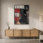 Remember Who You Are Motorcycle Metal Wall Art – premium aluminum metal wall art, product image 10