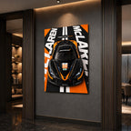 McLaren 720S GT3 Metal Wall Art – arte mural premium de aluminio, imagen del producto 1