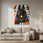 McLaren 720S GT3 Metal Wall Art – arte mural premium de aluminio, imagen del producto 10