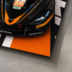 McLaren 720S GT3 Metal Wall Art – arte mural premium de aluminio, imagen del producto 3