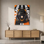 McLaren 720S GT3 Metal Wall Art – arte mural premium de aluminio, imagen del producto 9