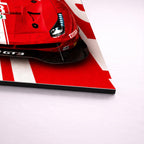 Ferrari 488 GT3 Metal Wall Art — премиальный настенный постер на алюминии, изображение товара 9