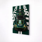 Aston Martin Vantage GT3 Metal Wall Art – premium aluminum metal wall art, product image 6