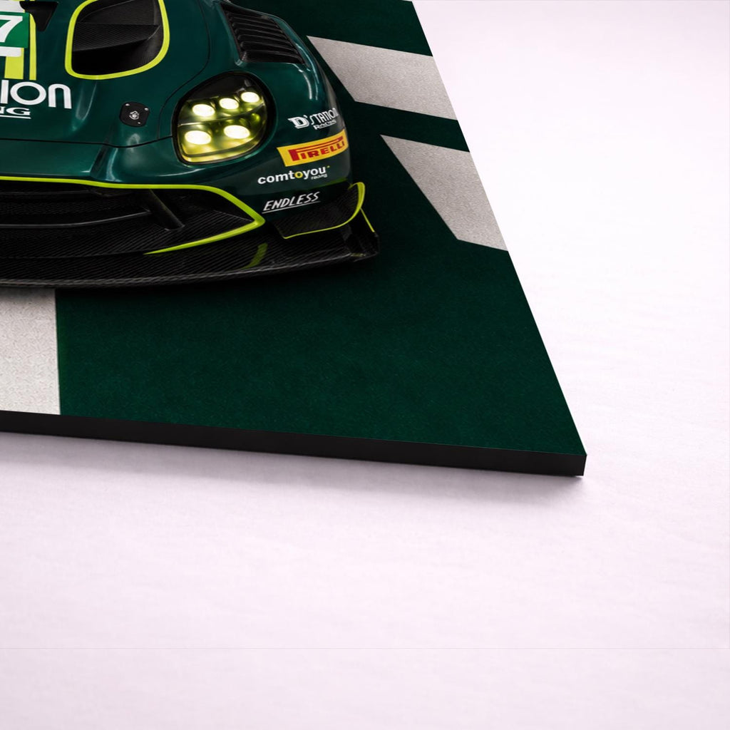 Aston Martin Vantage GT3 Metal Wall Art – premium aluminum metal wall art, product image 9
