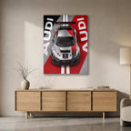Audi R8 LMS GT3 Metal Wall Art – 上質なアルミ製メタルウォールアート、商品画像 10