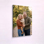 Custom Family Photo Metal Print – premium aluminum metal wall art, product image 3