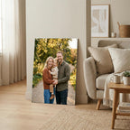 Custom Family Photo Metal Print – premium aluminum metal wall art, product image 2