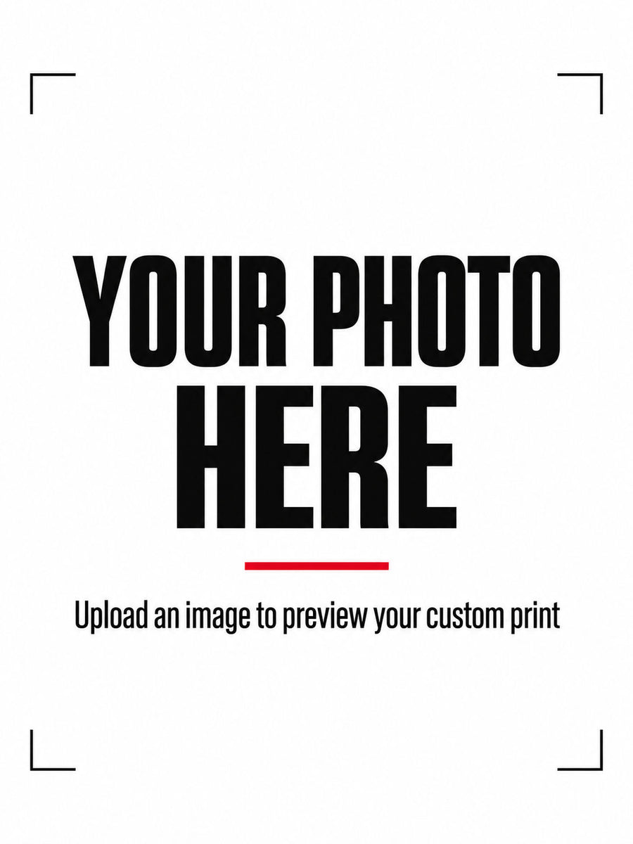 Custom metal print preview placeholder