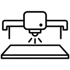 UV metal printing icon