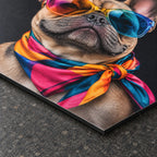 Funny French Bulldog Metal Wall Art — image 6