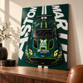 Aston Martin Vantage GT3 Metal Wall Art